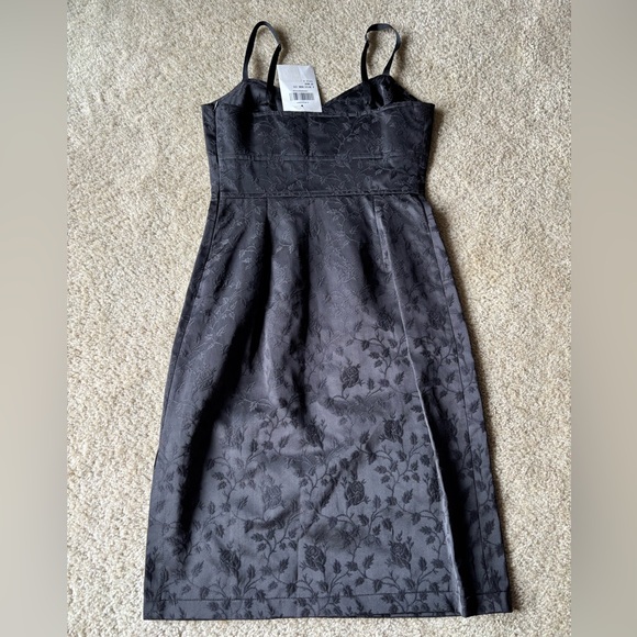 Kookai Black Jacquard Floral Dress – NWT - Picture 2 of 5